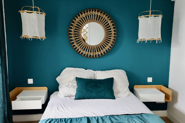 Chambre double chalet alaric a louer a gruissan
