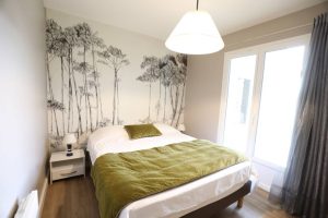 Location vacances Landes vue chambre adultes
