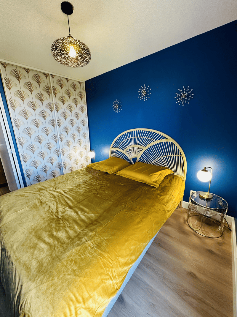 Chambre de l'appartement de vacances You&Me à Narbonne, Aude