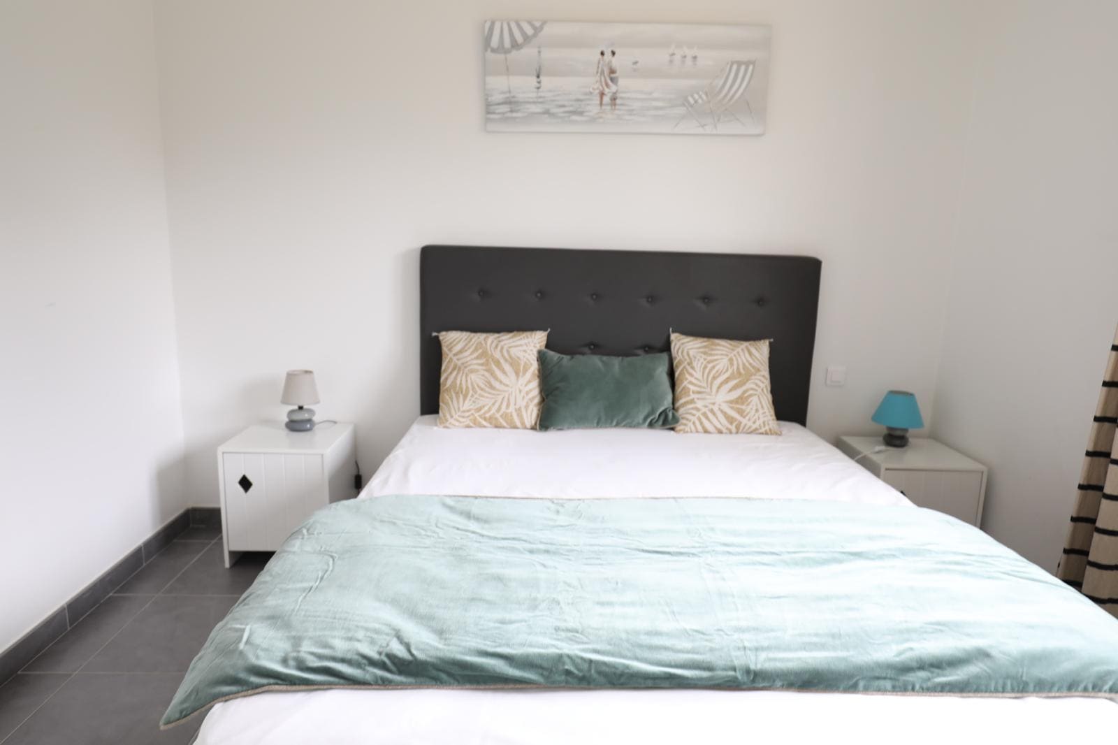 Chambre parents - Location de vacances Villa Océane à Mimizan