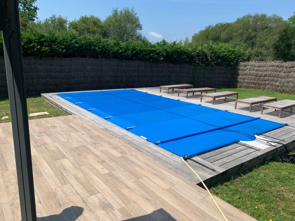 Pisine de la Villa Océane à Mimizan - Location de vacances