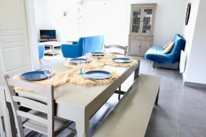 Salon de la Villa Océane Location de vacances à Mimizan maison familiale