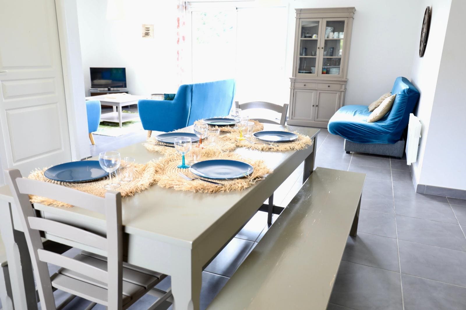Salon de la Villa Océane Location de vacances à Mimizan maison familiale