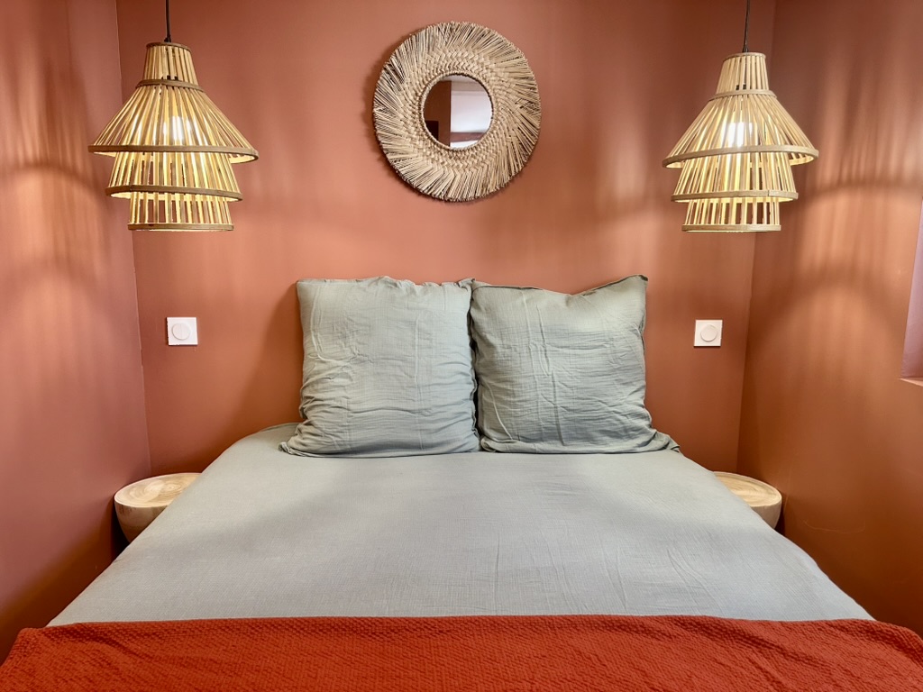Chambre 1 chalet de vacances à Gruissan Plage